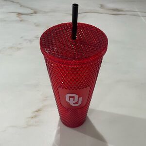 NWT Starbucks x UO University of Oklahoma Red Studded Tumblr #boomer #sooner #OU